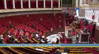 La loi contre la "vie chère" adoptée par les députés