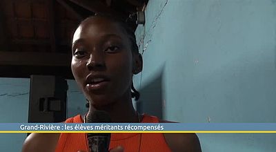 Grand-Rivière : les élèves méritants récompensés