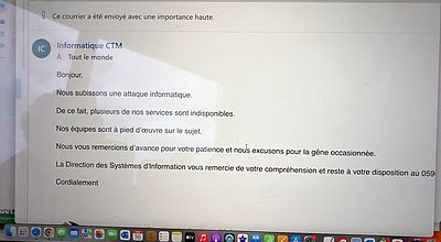 Cyberattaque : la CTM victime de piratage informatique
