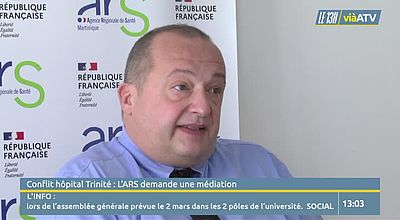 Conflit Hôpital de Trinité : l'ARS Martinique demande une médiation