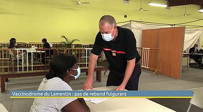 Vaccinodrome du Lamentin : pas de rebond fulgurant