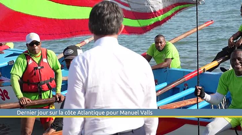 Dernier jour sur la côte Atlantique pour Manuel Valls