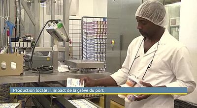 Production locale: l'impact de la grève du port