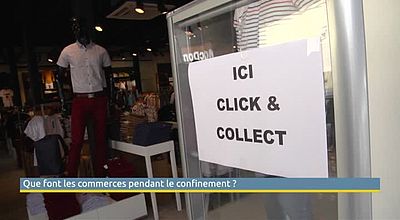 Que font les commerçants pendant le confinement ?