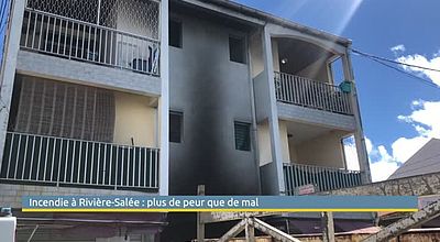 Incendie à Rivière Salée : plus de peur que de mal