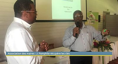 Association des maires : Justin Pamphile prend la présidence