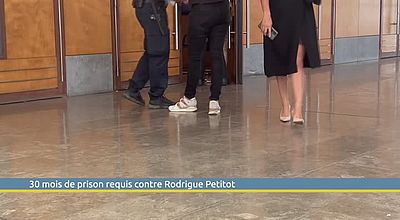 30 mois de prison requis contre Rodrigue Petitot