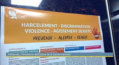 Violences : fermeture définitive de la Sainte-Famille?