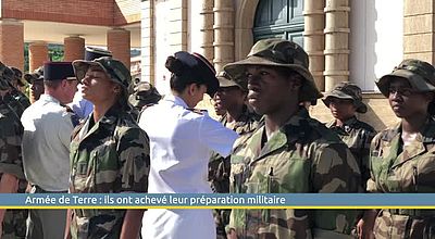 video | Armée de terre : ils ont achevé leur préparation militaire