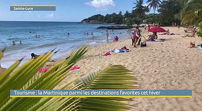 Tourisme : la Martinique parmi les destinations favorites cet hiver