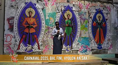 Carnaval 2025, bal fini, vyolon an sak !