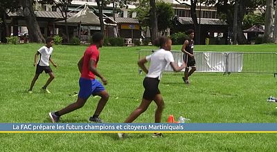 La FAC prépare les futurs champions et citoyens Martiniquais
