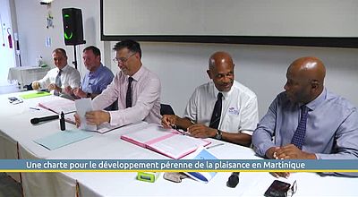 Une charte pour le développement pérenne de la plaisance en Martinique