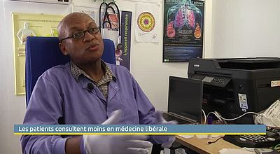Confinement: les patients consultent moins en médecine libérale