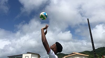 Volley : William Louis-Marie monte au filet