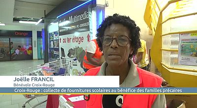 Croix-Rouge : collecte de fournitures scolaires au bénéfice des familles précaires