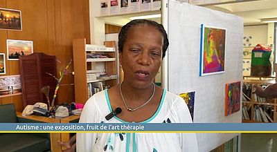 video | Martinique Autisme : les jeunes exposent leurs oeuvres à la médiathèque