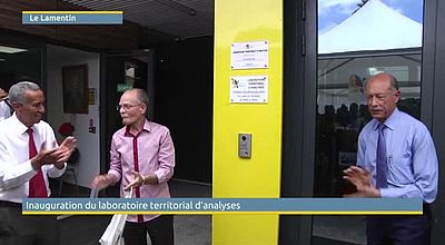 Inauguration du laboratoire territorial d'analyses