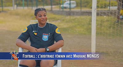 Football : l'arbitrage féminin avec Maurane MONGIS.
