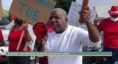 Amiante : les habitants de la Cité Grenade en colère