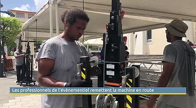 Les professionnels de l'événementiel remettent la machine en route