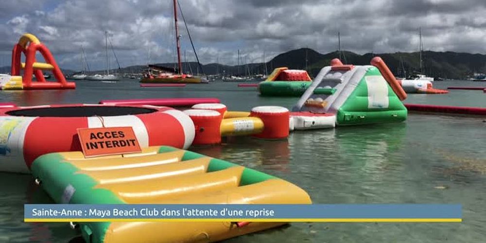 Sainte-Anne : Le Maya Beach Club dans l'attente d'une reprise