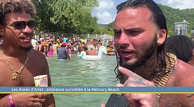 Anses-d'Arlet : ambiance survoltée à la Mercury Beach