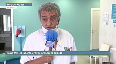 Covid-19: les laboratoires se préparent au test