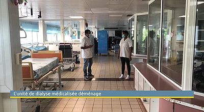 L'unité de dialyse médicalisée déménage