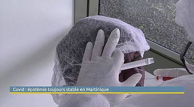 Covid-19 : épidémie toujours stable en Martinique