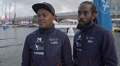 Transat Jacques Vabre : l'équipage martiniquais sur le pont