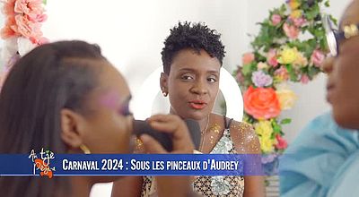 video | Carnaval 2024 : sous les pinceaux d'Audrey.