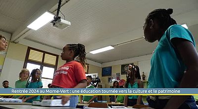 Rentrée 2024 au Morne-Vert : une éducation tournée vers la culture et le patrimoine