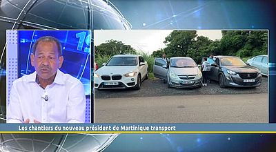 Les chantiers du nouveau président de Martinique transport