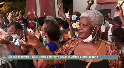 Élections territoriales : Serge Letchimy devance Alfred Marie-Jeanne