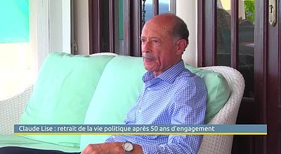 Claude Lise : retrait de la vie politique après 50 ans d’engagement