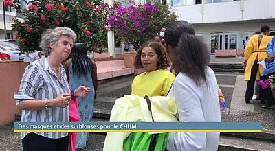 Des masques et surblouses pour le CHUM
