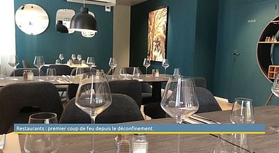 Restaurants : premier coup de feu depuis le déconfinement