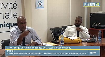 CTM : Serge Letchimy à l'écoute des acteurs économiques