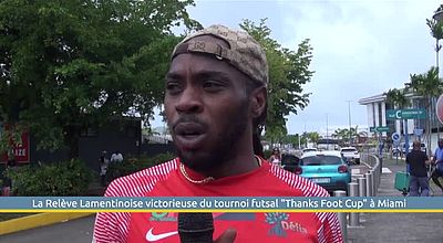 La Relève Lamentinoise victorieuse du tournoi futsal "Thanks Foot Cup" à Miami