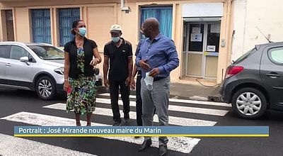 Portrait: José Mirande est le nouveau maire du Marin