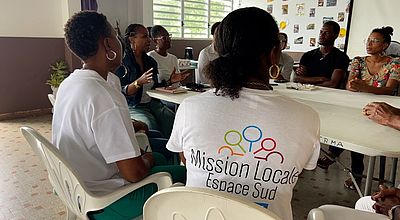 Mission Locale de l'Espace Sud : une permanence au cœur du quartier Morne Acajou