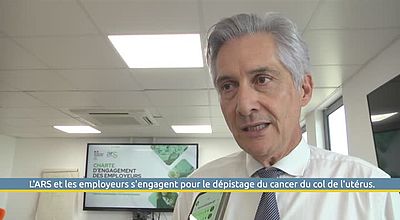 L'ARS et les employeurs s'engagent pour le dépistage du cancer du col de l'utérus.